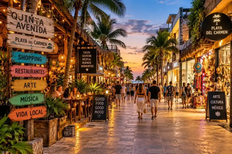 Quinta Avenida & Playa del Carmen